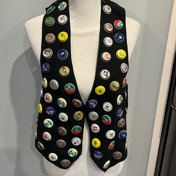 Vintage 1990 Ink Soda Cap Retro Vest Y2K - Picture 4 of 16